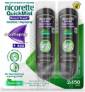 Nicorette-QuickMist-Smart-Track-Mouthspray-App-Freshmint-2-x-150-Sprays Sale