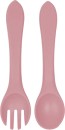 Guardian-Silicone-Fork-Spoon-Set-Dusty-Berry Sale