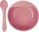 Guardian-Silicone-Spoon-Bowl-Set-Dusty-Berry Sale