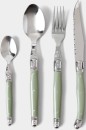 Heritage-24pc-Laguiole-Cutlery-Set-Sage-Green Sale