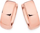 9ct-Rose-Gold-10mm-Huggie-Earrings Sale