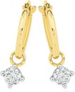 Alora-9ct-Gold-12-Carat-TW-Lab-Grown-Diamond-Round-Drop-Hoop-Earrings Sale