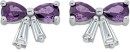 Sterling-Silver-Cubic-Zirconia-Bow-Stud-Earrings Sale