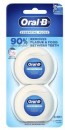 Oral-B-Essential-Floss-Waxed-Twin-2-x-50m-Pack-of-6 Sale