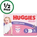 Huggies-Ultra-Dry-Nappy-Pants-Pk-24-36 Sale