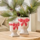 Bella-Bow-Christmas-Decorative-Pot-by-Habitat Sale