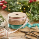 Green-8m-Christmas-Ribbon-Roll-3pk-by-Pillow-Talk Sale