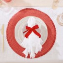 Jessie-Red-Velvet-Bow-Napkin-Tie-4-Pack-by-Pillow-Talk Sale