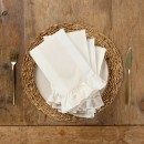 Piper-Natural-Stripe-Ruffle-Napkin-Set-of-4-by-Habitat Sale