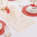Christmas-Gingerbread-Embroidered-Table-Runner-by-Pillow-Talk Sale