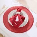 Festive-Christmas-Tree-Embroidered-Napkin-4-Pack-by-Pillow-Talk Sale