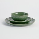 Christmas-Tree-Gold-Rim-Green-Dinnerware-by-Pillow-Talk Sale