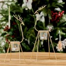 Dashing-Reindeer-Christmas-Tealight-Holder-2pc-by-Pillow-Talk Sale