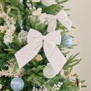 Jessie-White-Velvet-Bow-2-Pack-by-Pillow-Talk Sale