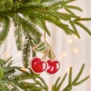 Beaded-Cherry-Cheer-Hanging-Christmas-Decoration-by-Pillow-Talk Sale