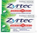 Zyrtec-Hayfever-Allergy-Relief-50-Mini-Tablets Sale