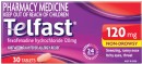 Telfast-Hayfever-Allergy-Relief-120mg-30-Tablets Sale