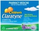 Claratyne-Childrens-Hayfever-Allergy-Relief-Grape-Flavour-50-Chewable-Tablets Sale