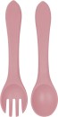 Guardian-Silicone-Fork-Spoon-Set-Dusty-Berry Sale