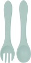 Guardian-Silicone-Fork-Spoon-Set-Seafoam Sale