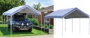 Streetwize-Deluxe-Waterproof-Carport-3m-X-6m Sale