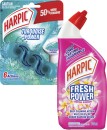 Harpic-Fresh-Power-Liquid-700mL-or-In-The-Bowl-Toilet-Cleaner-39g Sale