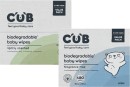 CUB-Biodegradable-Lightly-Scented-or-Fragrance-Free-Baby-Wipes-480-Pack Sale