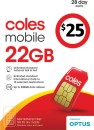 Coles-Mobile-25-Prepaid-SIM Sale