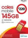 Coles-Mobile-220-Prepaid-SIM Sale