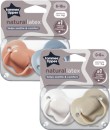 Tommee-Tippee-Baby-Natural-Cherry-Latex-Soothers-0-6m-or-6-18m-2-Pack Sale
