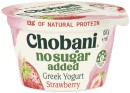 Chobani-No-Added-Sugar-Yogurt-Strawberry-150g Sale