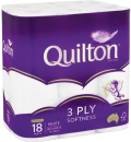 Quilton-3-Ply-Softness-Toilet-Tissue-Rolls-18-Pack Sale