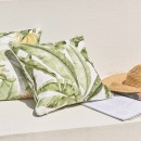 Sundays-Tropical-Havana-Leaf-Outdoor-Square-Cushion-by-Pillow-Talk Sale
