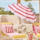 Sundays-Carmelita-Stripe-Scalloped-Umbrella-by-Pillow-Talk Sale