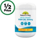 Natures-Way-Wild-Caught-Fish-Oil-1000mg-Capsules-Pk-250 Sale