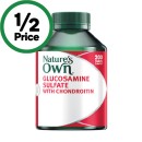 Natures-Own-Glucosamine-Sulfate-with-Chondroitin-Tablets-Pk-200 Sale