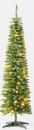 Anko-182m-6ft-Green-Slim-Prelit-Christmas-Tree-H Sale