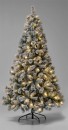 Anko-213m-7ft-Snowy-Prelit-Christmas-Tree-M Sale