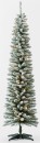 Anko-182m-6ft-Flocked-Slim-Prelit-Christmas-Tree-G Sale
