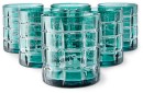 Anko-6-Pack-Green-Tartan-Tumblers Sale