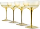 Anko-Gold-Glasses-4-Pack-Coupe Sale