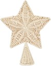 Anko-Faux-Rattan-Star-Tree-Topper Sale