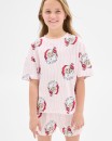 Family-Matching-Christmas-Santa-Australian-Cotton-Pj-Set-Older-Girls Sale