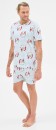 Family-Matching-Christmas-Santa-Australian-Cotton-PJ-Set-Men Sale
