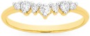 Alora-9ct-Gold-13-Carat-TW-Lab-Grown-Diamond-Curve-Band Sale