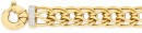 9ct-Gold-20cm-Solid-Diamond-Set-Bolt-Ring-Bracelet Sale