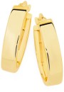 9ct-Gold-4x15mm-Polished-Hoop-Earrings Sale