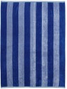 Striped-Cotton-Beach-Blanket-Blue Sale