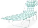 Face-Down-Lounger-Gingham Sale