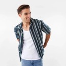 Short-Sleeve-Multi-Textured-Shirt Sale